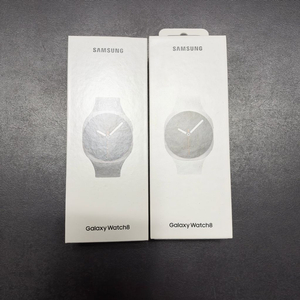 미개봉 갤럭시워치8 40mm 실버 그라파이트 (화이트 블랙) 블루투스 팝니다!! 이미지