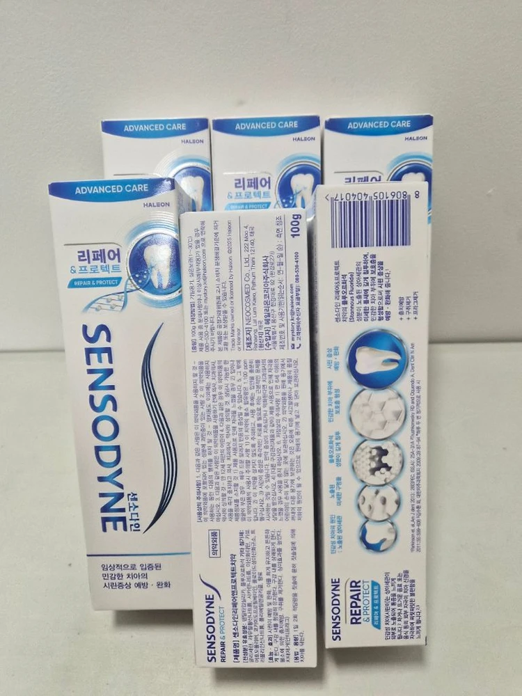 센소다인 리페어프로텍트 치약 6개 이미지