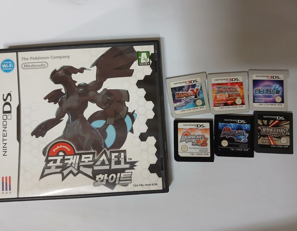 닌텐도 포켓몬 시리즈 ds/3ds 6종 일괄 판매합니다!!!! - 안심되는 중고거래