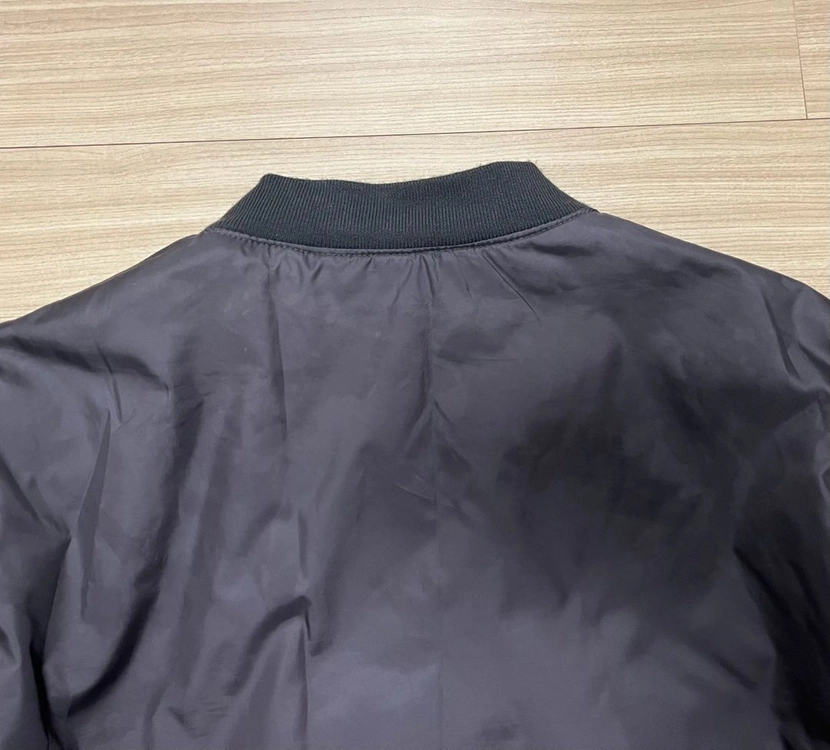 [M] 유니클로 MA-1 보머 점퍼 항공 자켓 브라운 이미지