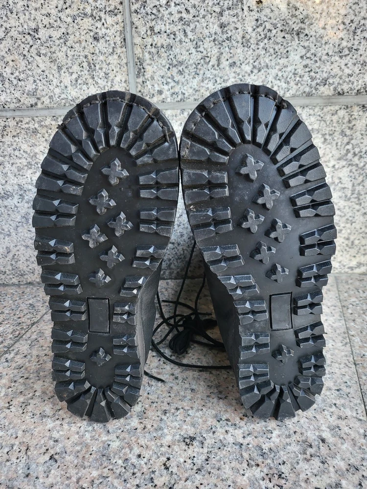 250미리, 미군 오리지날 베르빌 동계 방한용 검정 전투화 이미지
