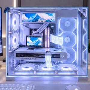 9950X3D X870E RTX5080 화이트신품PC 이미지