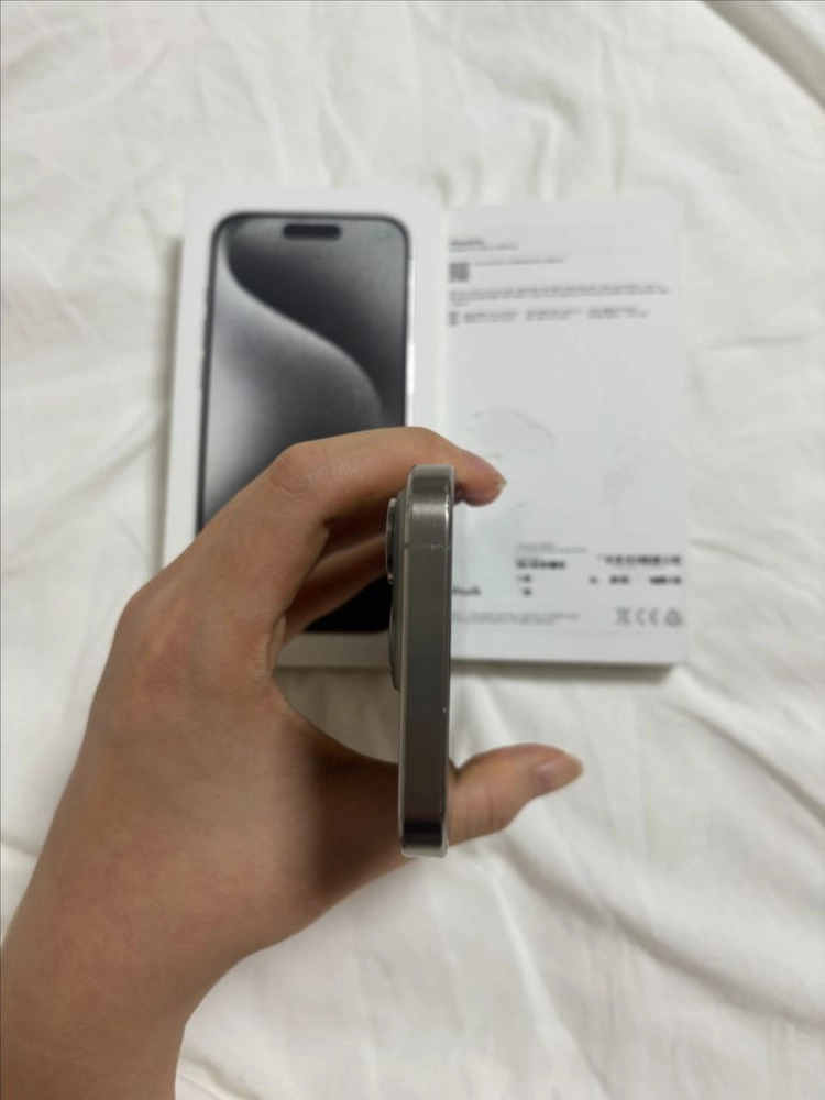 S급 아이폰 15pro256GB 네추럴 티타늄 (배터리88%) 이미지