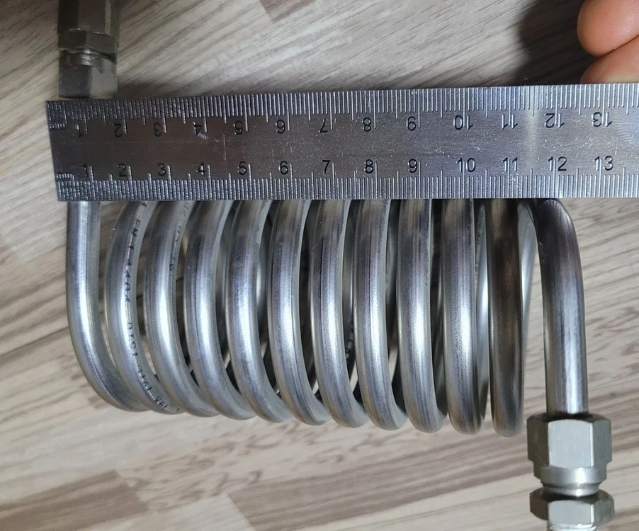 냉각코일 온수코일 캠핑 보일러 diy 스텐 8mm 이미지
