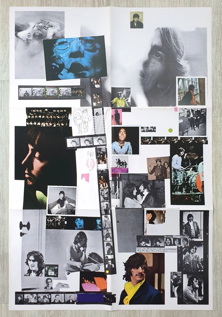 The Beatles - White Album 2LP 포스터, 4x포토 포함 이미지