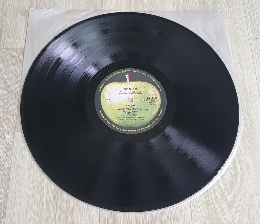 The Beatles - White Album 2LP 포스터, 4x포토 포함 이미지