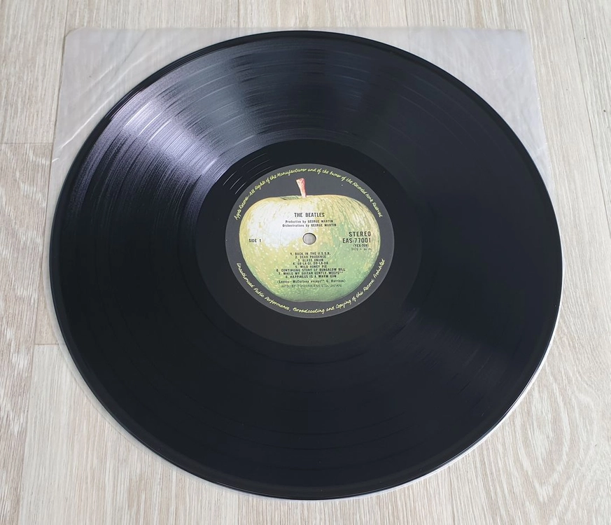 The Beatles - White Album 2LP 포스터, 4x포토 포함 이미지