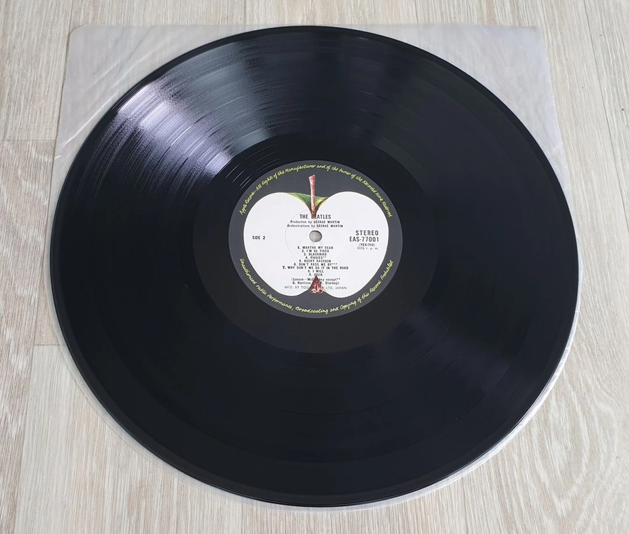 The Beatles - White Album 2LP 포스터, 4x포토 포함 이미지