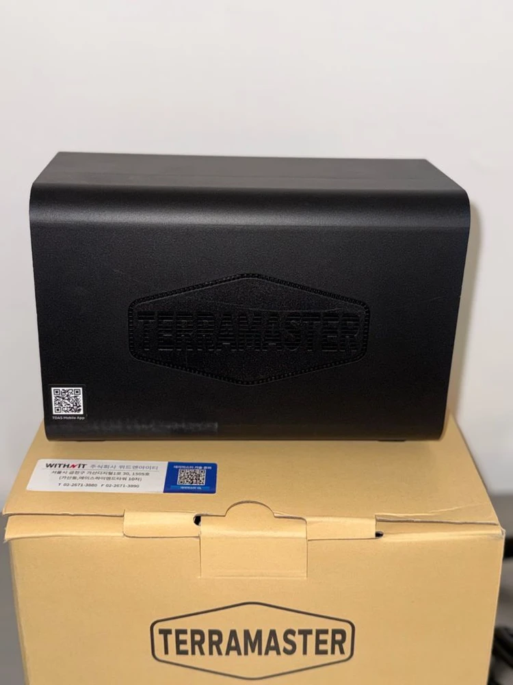테라마스터 TERRAMASTER D2-320 DAS 외장 스토리지 판매합니다. 이미지