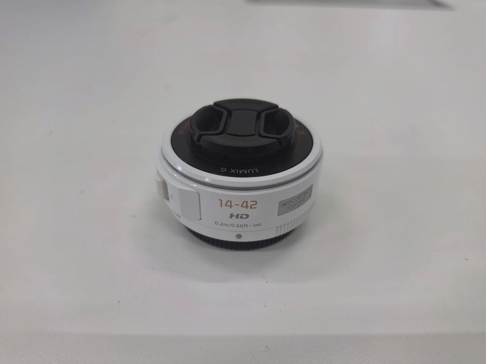 파나소닉 루믹스 14-42mm 전동줌 렌즈 블랙,실버,화이트 3가지 판매합니다 이미지