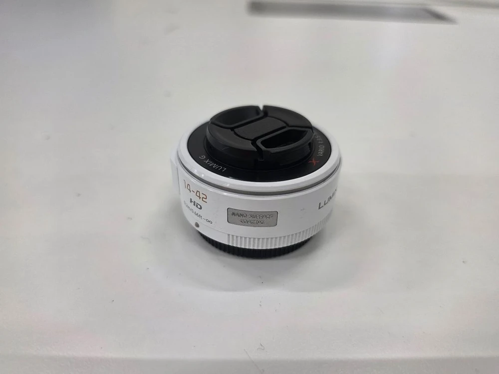 파나소닉 루믹스 14-42mm 전동줌 렌즈 블랙,실버,화이트 3가지 판매합니다 이미지
