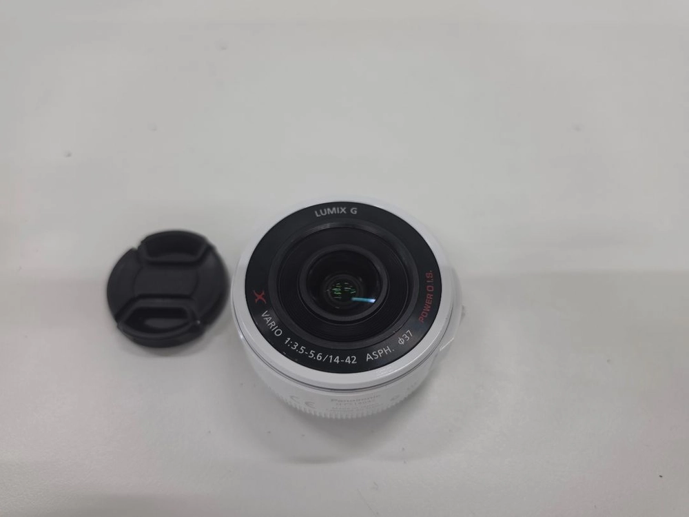 파나소닉 루믹스 14-42mm 전동줌 렌즈 블랙,실버,화이트 3가지 판매합니다 이미지