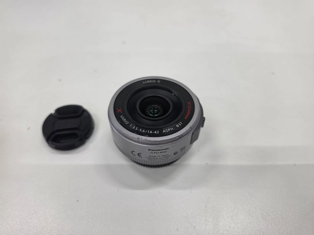 파나소닉 루믹스 14-42mm 전동줌 렌즈 블랙,실버,화이트 3가지 판매합니다 이미지