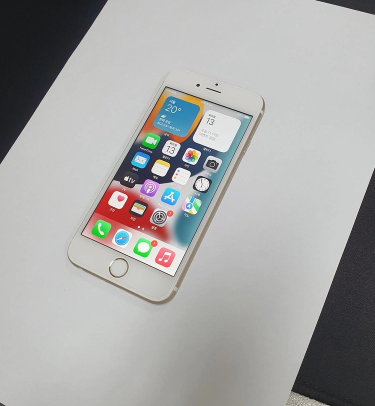 아이폰6S 64GB 골드 배터리95% 기능정상 중고폰 748748 이미지