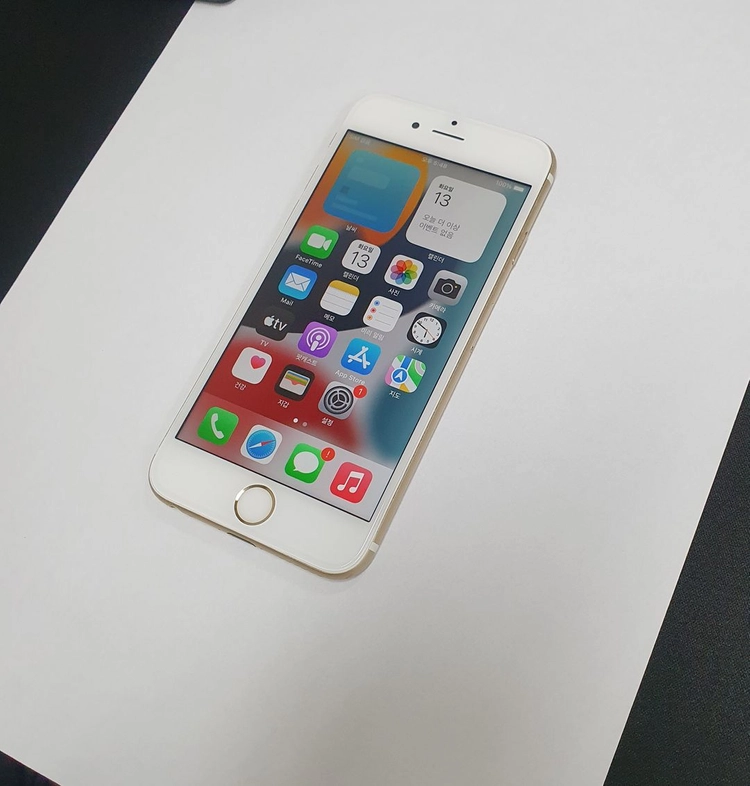 아이폰6S 64GB 골드 배터리100% 기능정상 중고폰 214988 이미지