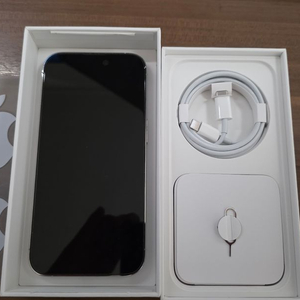 애플 아이폰 14pro 1tb / 14프로 1테라 실버 이미지