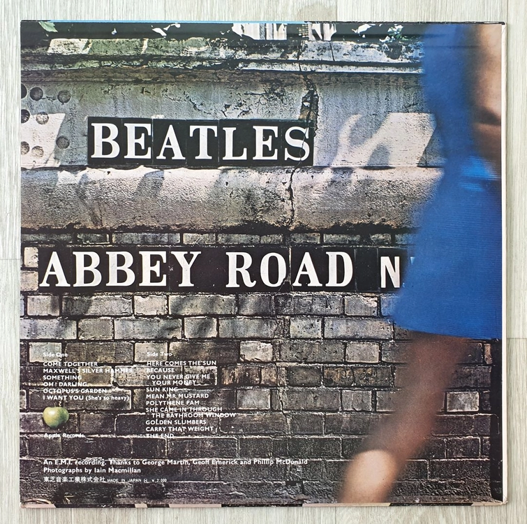 The Beatles - Abbey Road LP 이미지