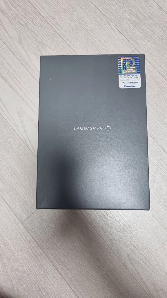 파나소닉 람대쉬 프로5 전기면도기 새제품 풀박스 판매 이미지