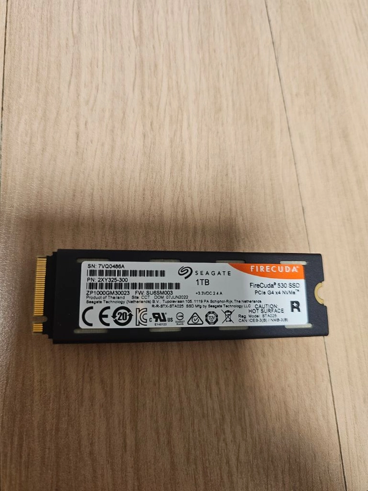 시게이트 파이어쿠다 530 SSD 1테라 이미지