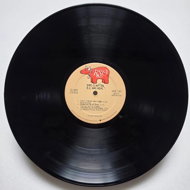 (미국/LP) 에릭 클랩튼 Eric Clapton - E.C. Was Here 이미지
