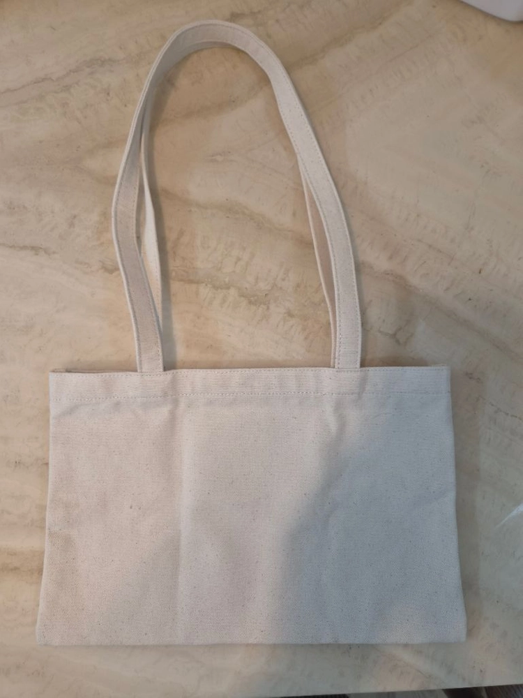 TODS 토즈 아이보리 캔버스 에코백 이미지