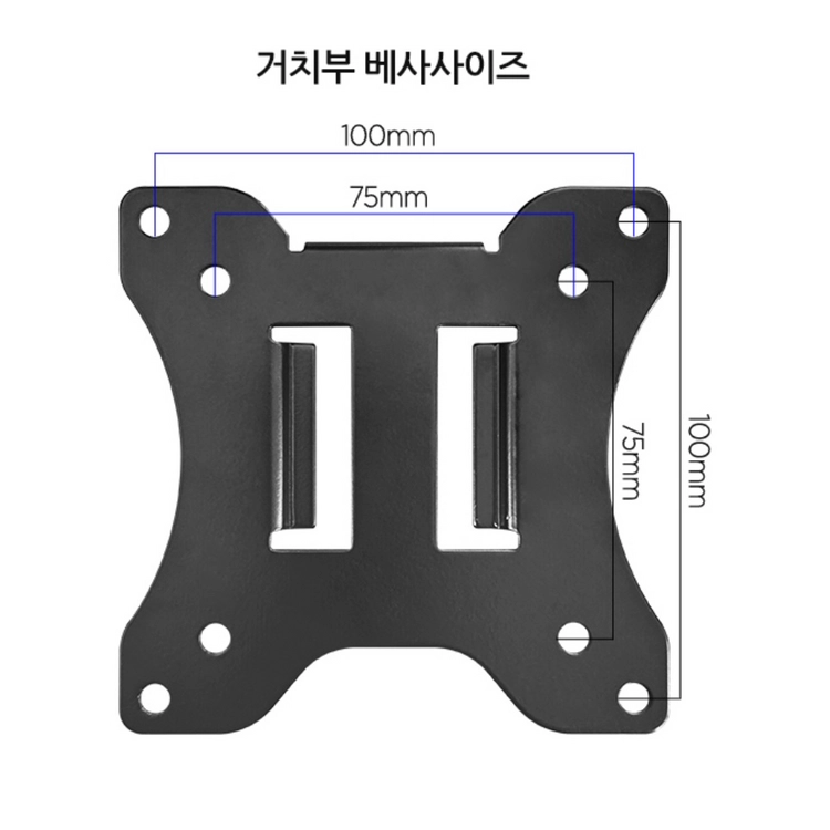 카멜마운트 프리미엄 가스스프링 듀얼 모니터 거치대 이미지