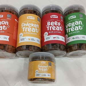 새상품 보니프 강아지 트릿 5종(500g 4종, 200g 1종) 이미지