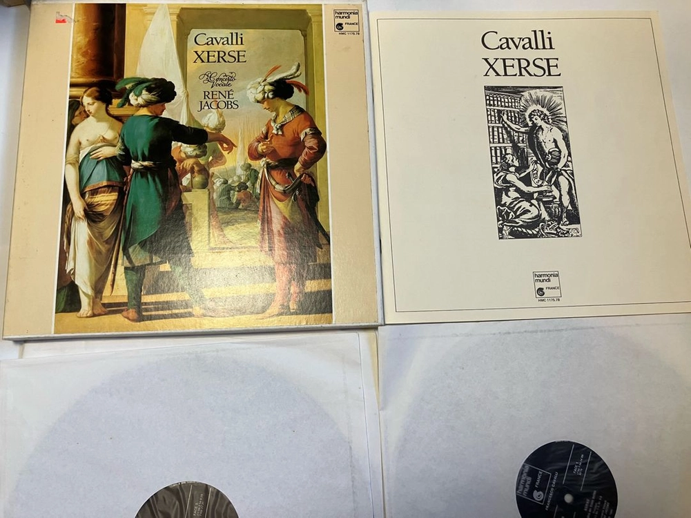 초반 4LP) Cavalli Xerse 오페라 LP (Rene Jacobs) 이미지
