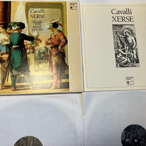 초반 4LP) Cavalli Xerse 오페라 LP (Rene Jacobs) 이미지