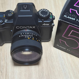 콘탁스 아리아 + planar 50.4 AEG / contax aria 이미지