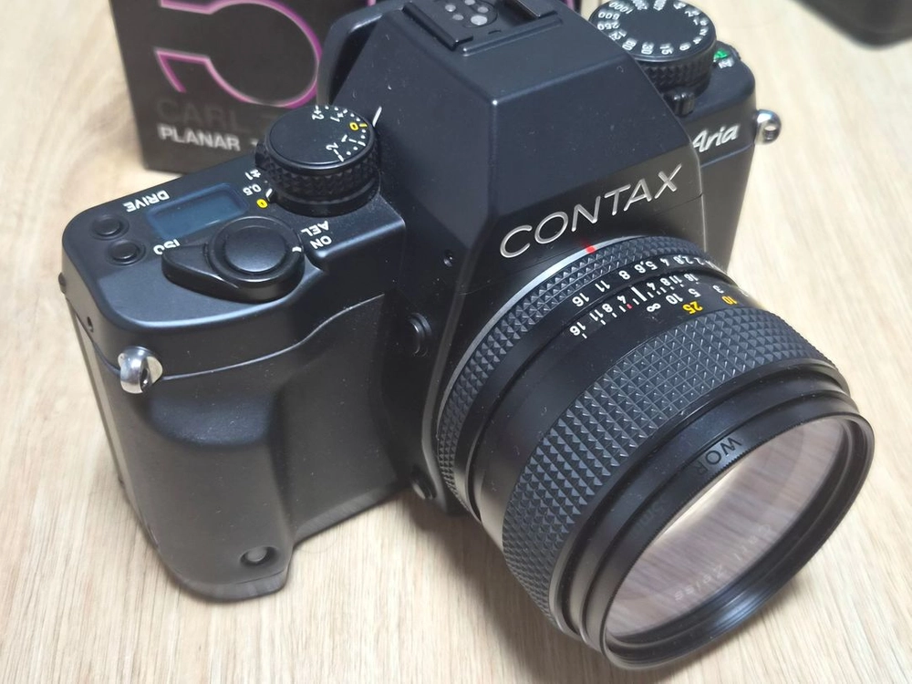 콘탁스 아리아 + planar 50.4 AEG / contax aria 이미지