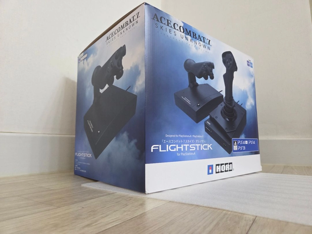PS345 PC 미사용단순개봉 HORI FLIGHT STICK 호리 플라이트 스틱 에이스콤벳7 에디션 이미지
