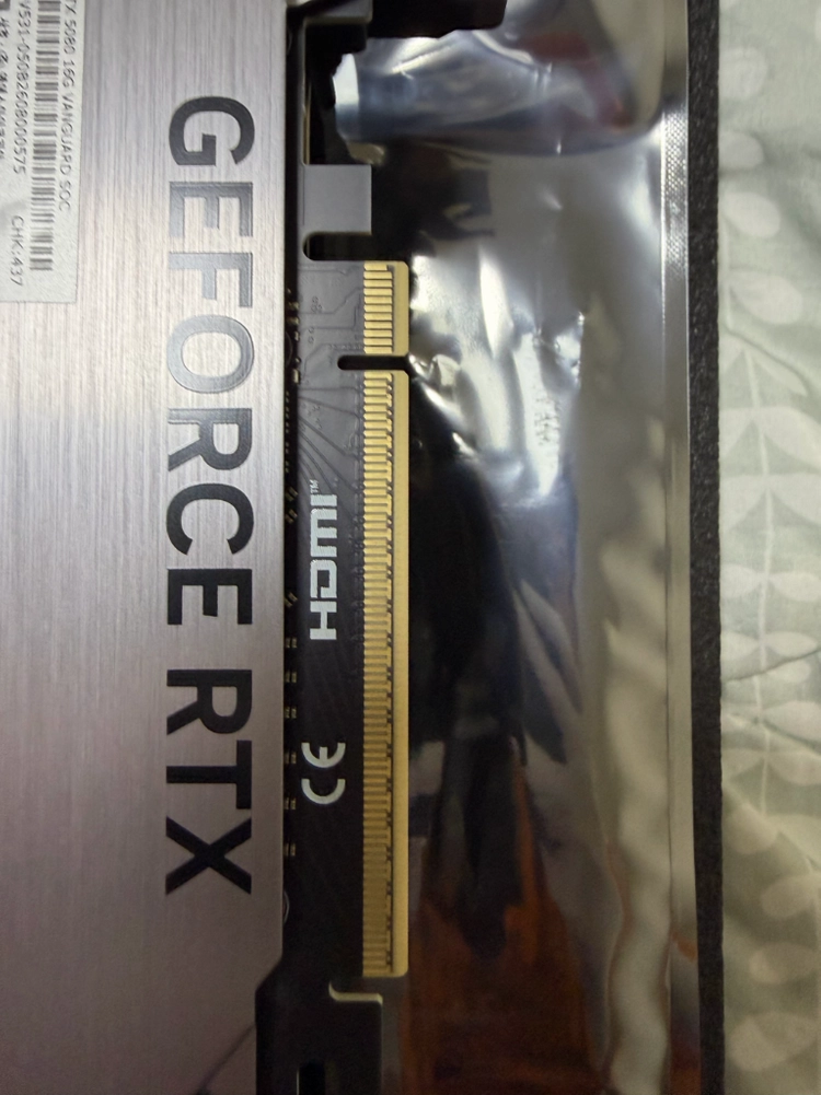 미개봉 단순개봉)MSI RTX 5080 뱅가드 SOC 이미지