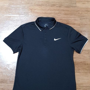 남.M) 나이키 남성 테니스 반팔티 Tennis / 검정색 헬스 실내스포츠 이미지