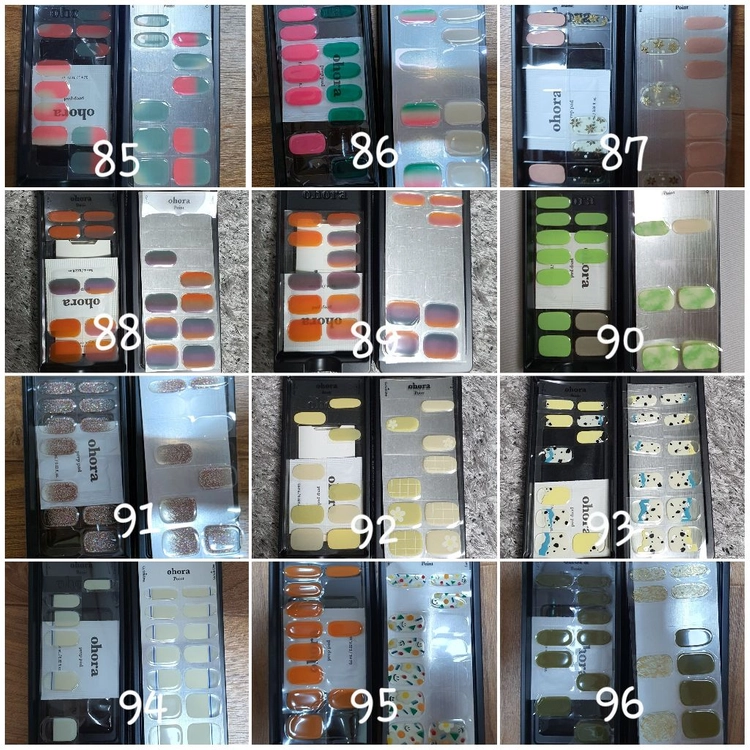 오호라 데싱디바 젤네일 젤페디 중고상품 판매해요 이미지