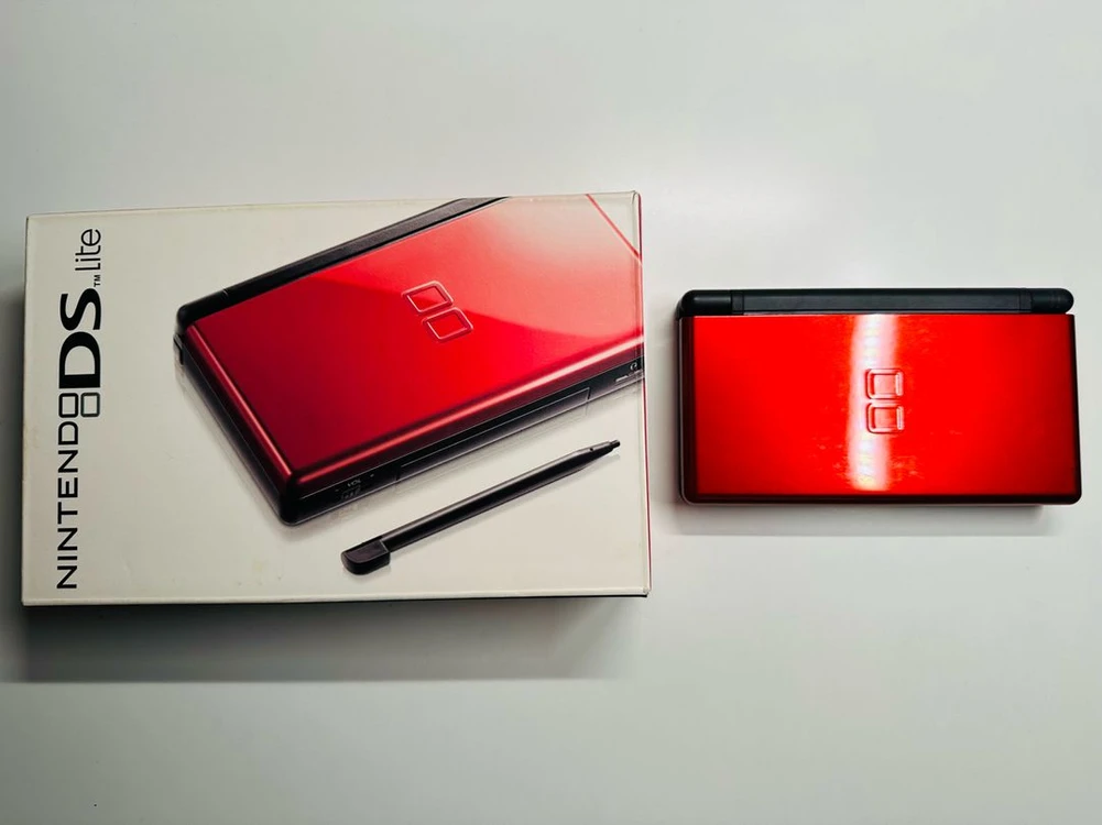 닌텐도 DS Lite DSL 크림슨블랙 북미판 풀박스셋 판매 (GBA, 3DS, 게임보이 어드밴스) - 안심되는 중고거래