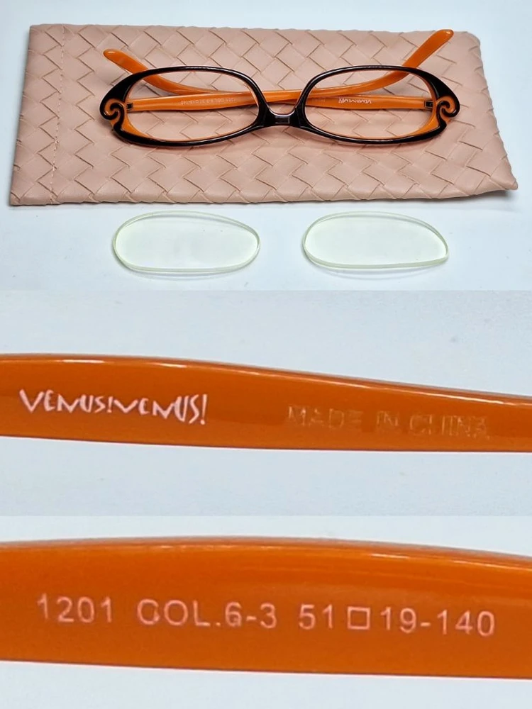 VENUS VENUS 비너스 비너스 1201 안경테 안경 선글라스테 오벌형 뿔테 긱시크 일본 수입 빈티지 Y2K 이미지