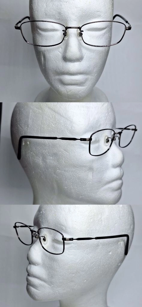 1127 안경테 안경 52mm 베타 티타늄 스퀘어 긱시크 일본 수입 빈티지 레트로 클래식 Y2K 아메카지 패션 레어 이미지