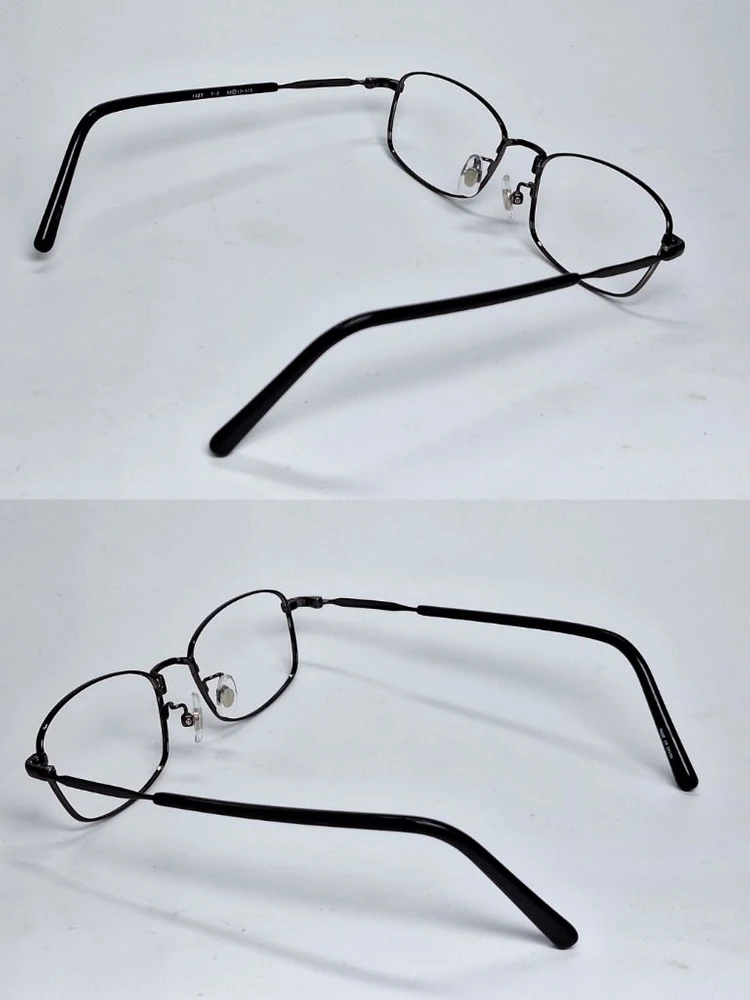 1127 안경테 안경 52mm 베타 티타늄 스퀘어 긱시크 일본 수입 빈티지 레트로 클래식 Y2K 아메카지 패션 레어 이미지