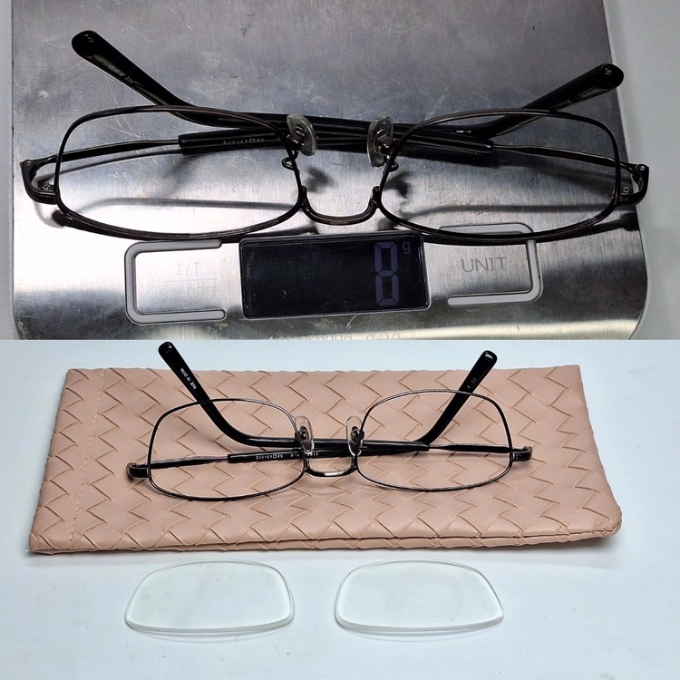 1127 안경테 안경 52mm 베타 티타늄 스퀘어 긱시크 일본 수입 빈티지 레트로 클래식 Y2K 아메카지 패션 레어 이미지