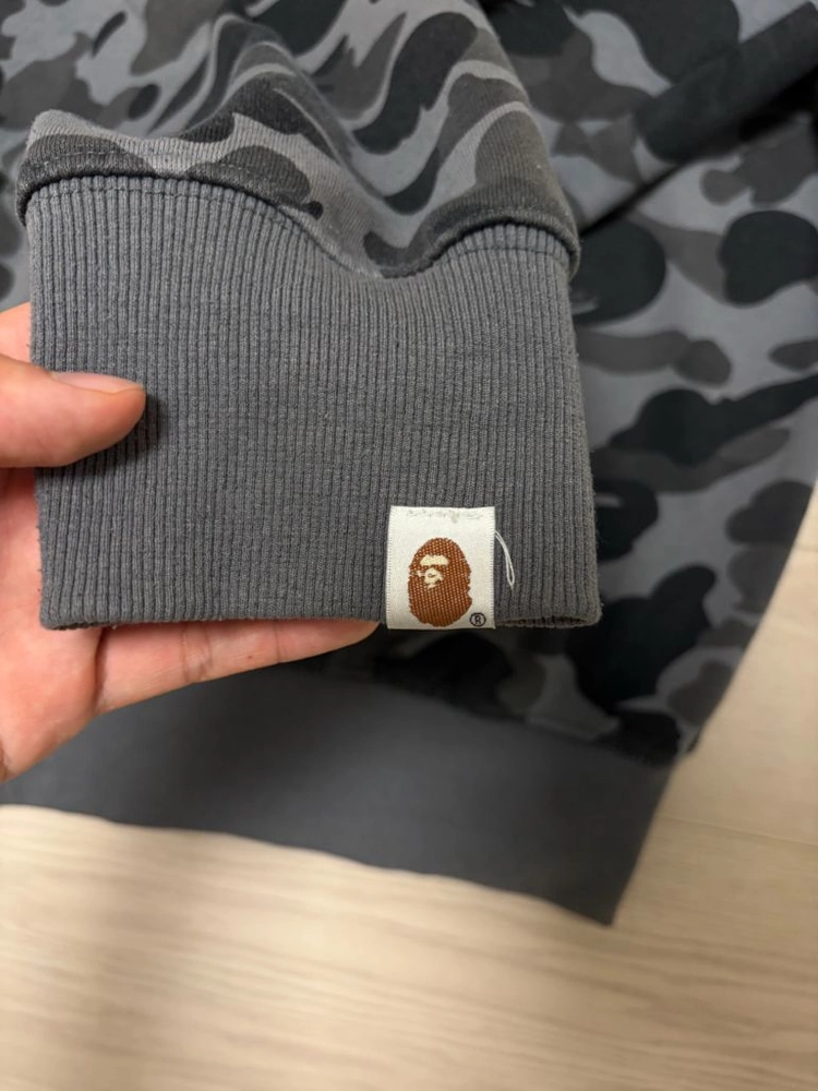 BAPE 베이프 카모 샤크 후드집업 L 이미지