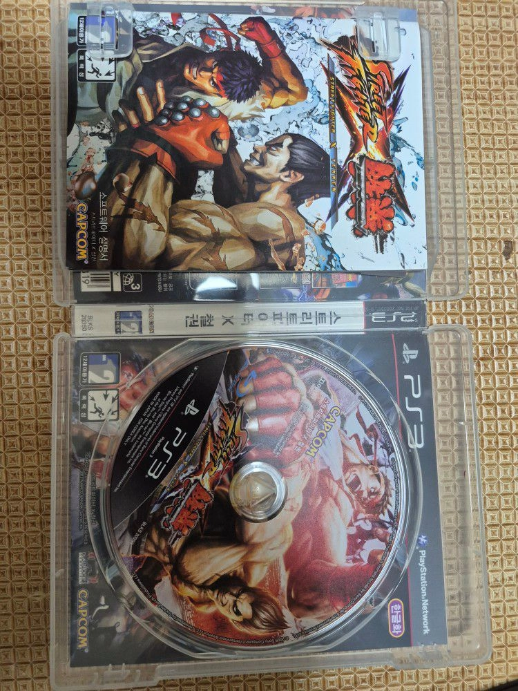 PS3 플스3 스트리트 파이터 X 철권(한글판) 스페셜 에디션/초회한정판 풀패키지 이미지