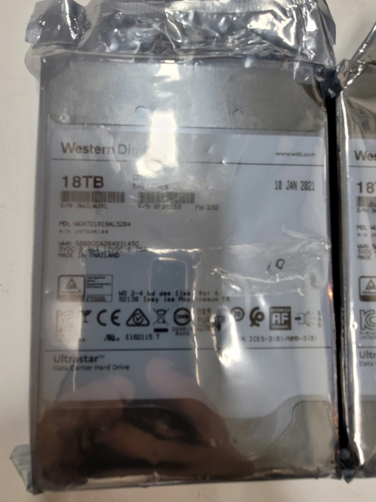 18TB DC HC550 SAS 12Gb 하드디스크 (새상품) 입니다 이미지