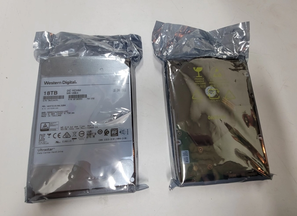 18TB DC HC550 SAS 12Gb 하드디스크 (새상품) 입니다 이미지