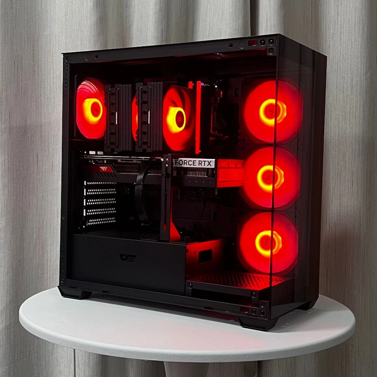 7800X3D 5070 ASUS T1 게이밍 컴퓨터 본체 이미지