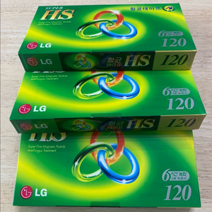 [미개봉 새상품] LG Super HS 120 공 비디오 테이프 판매 합니다 이미지