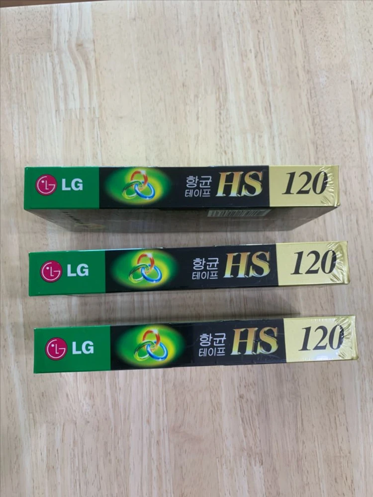 [미개봉 새상품] LG Super HS 120 공 비디오 테이프 판매 합니다 이미지