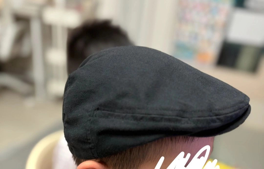 아동용 모자 헌팅캡 3종 세트 이미지