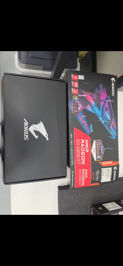 라데온 어로스 마스터 RX 6800xt 팝니다 이미지