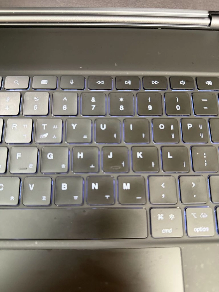 neeke ipad pro 용 블루투스 키보드 터치패드 이미지